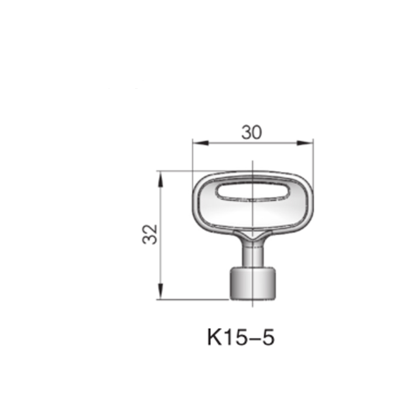 MS816-3S-2 Kwadratowe zamki zatrzaskowe z cylindrem zamka 6*6 mm MS816-3S-2 Kwadratowe zamki zatrzaskowe z cylindrem zamka 6*6 mm