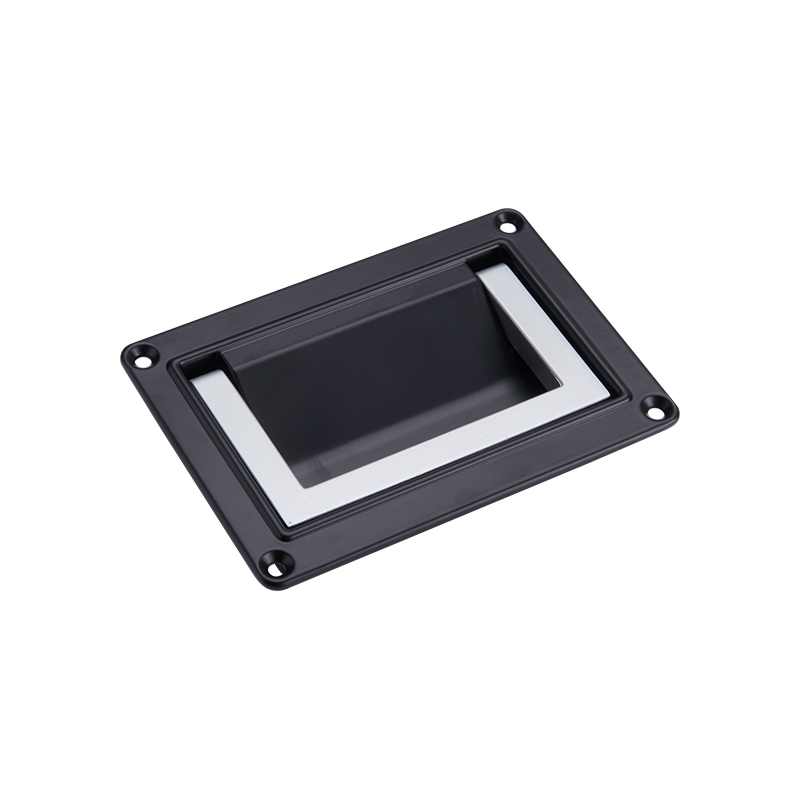 LS504-5-A Czarna plastikowa podstawa, chromowana klamka